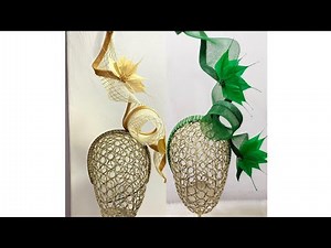 How to make a beautiful and simple crinoline headpiece(Pt1) #weddinginspiration #diy #fyp