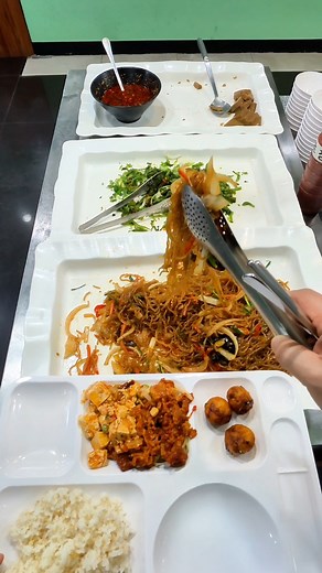 Korean office worker's lunch #koreanfood #southkorea #mukbang