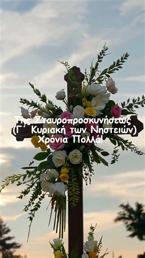 Της Σταυροπροσκυνήσεως Γ΄ Κυριακή των Νηστειών✝️ #shorts