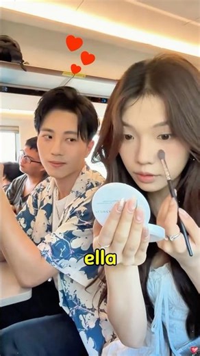 She met her ex-boyfriend when she was on the train #shorts #funny