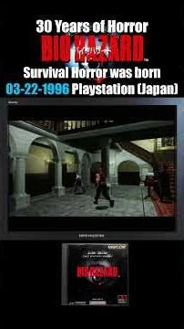 Biohazard (Resident Evil) Turns 30 | PS1 Retro Capcom Survival Horror
