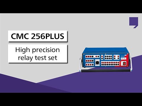 CMC 256plus - High precision relay test set and universal calibrator