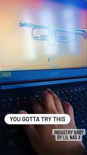Youtube Trumpet! Play Trumpet on computer using keys! #shorts