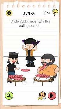 Brain Test 4 : Tricky Friends Level 94 Walkthrough