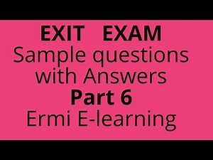 Exit Exam Questions | PART 6| Accounting | Intermediate | Advanced accounting