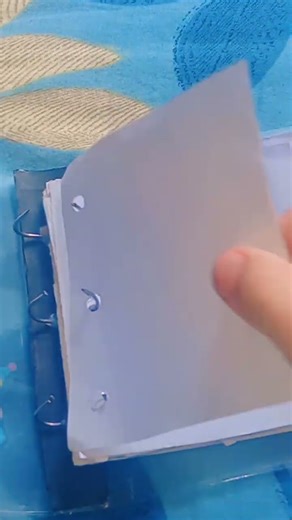 homemade binder note book