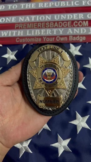 You can have meaningful commemorative messages engraved on the badge. 🎬 | Premieresbadge