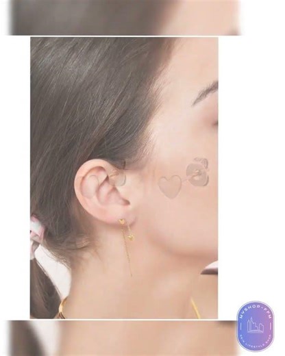 Ohrstecker "Herz" in Silber