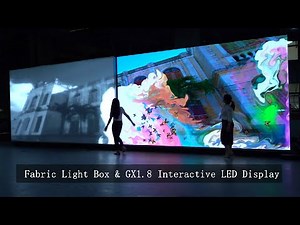 Using Intelligent Interactive LED Displays to Create a Most Immersive Space
