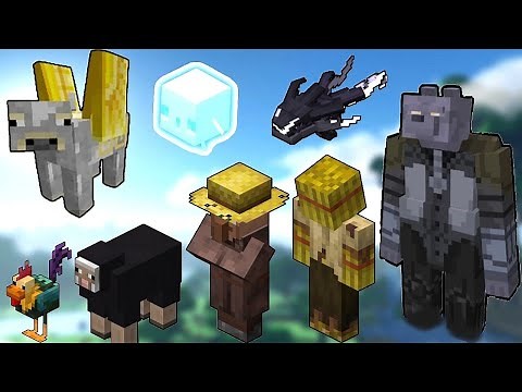 FIND the MINECRAFT MOBS *How to get ALL 24 NEW Minecraft Mobs and Badges* Roblox