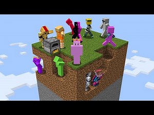 12 YouTubers Ruin 1 Minecraft Chunk