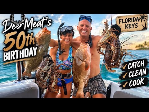 Robert's 50th Birthday in The Florida Keys! {Catch Clean Cook} DeerMeatForDinner