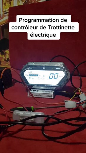 Programmation de contrôleur de Trottinette électrique dualt