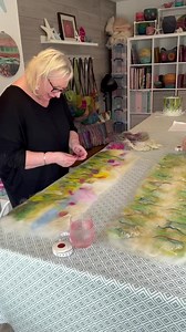 286K views · 5.7K reactions | It’s bitterly cold here at the moment so here’s a reminder of a recent sunny workshop when two lovely ladies wet felted two fantastic lampshades! #wetfelting #feltlampshades #textileart #fiberart #lampshades #lampshademaker | Natasha Smart Textiles | Facebook