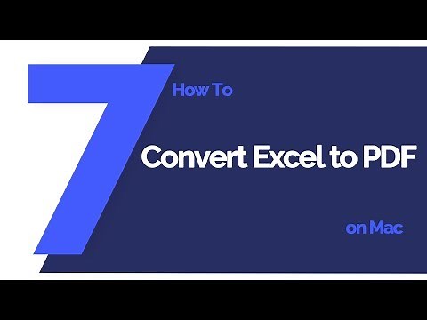How to Convert Excel to PDF on Mac | PDFelement 7