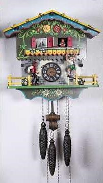 Setting Up Emil Schmeckenbecher 30 Hour Farmers Daughter Cuckoo Clock