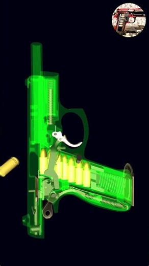 How CZ 75 Works (Slow Motion Cutaway Animation)