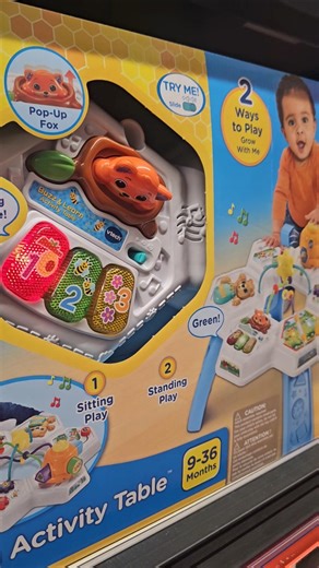 Buzz & Learn Activity Table #vtech #interactivelearning #fun #youtubeshorts