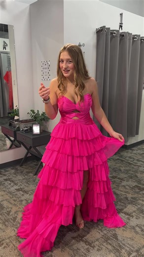 Good news, Prom 2026!!! You’re so going to be popular. 💖💚 With the Wicked movie finally out, we couldn’t resist the perfect timing. Two magical new arrivals just dropped at M2, straight out of Oz. 🩷Dress One: A pink-ruffled Sherri Hill moment worthy of Glinda herself! It’s sweet, sparkling, and ready to make an entrance. 💚Dress Two: A dazzling emerald look with a fierce triple-cut twist! It’s bold enough that even Elphaba would approve. Which dress are you choosing? ✨