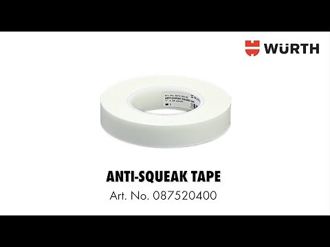 Anti-Squeak Tape