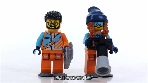 "[字幕]LEGO City 60378 Arctic Explorer 卡车和移动实验室 LEGO Speed Build Review"