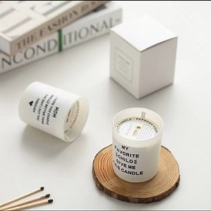 [Hot Item] Wholasale Custom Private Label Scent Soy Wax Scented Candles