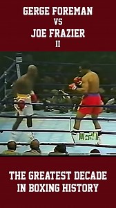 Gerge Foreman vs Joe Frazier for the NABF heavyweight title