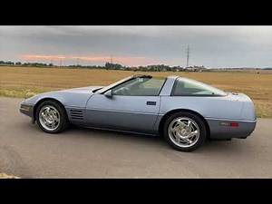 1991 Chevrolet Corvette C4 I SUNSET POV DRIVE