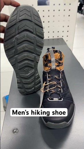 Men's water resistant mid ankle hiking shoes - NH150