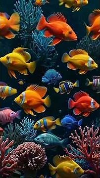 Mesmerizing Underwater Ocean Creatures in Stunning 4K | Relaxing Ocean Scenes 🌊