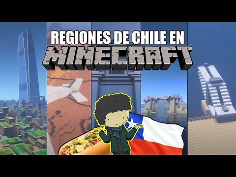 Regiones de Chile en Minecraft