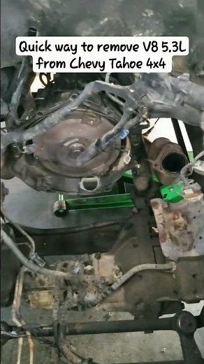 2006 Chevy Tahoe V8 5.3L 4x4 | Quick way to remove engine