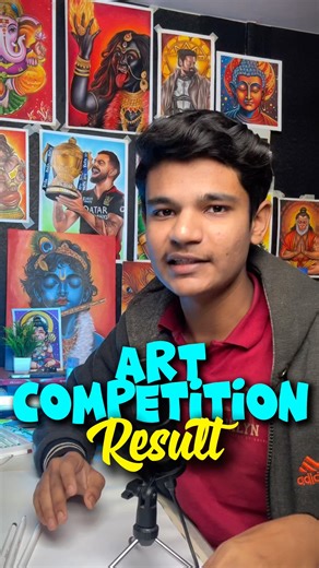 Art Competition WINNERS 🏆 #shorts #art #drawing #artcompetition