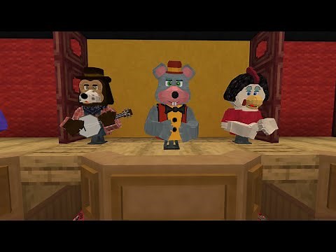 Chuck E. Cheese Pizza Time Theatre Minecraft Mod and Map Download V1