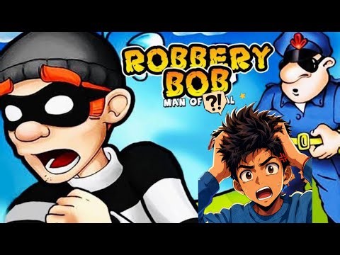 I play robbery bob see this video| #viral #gaming 