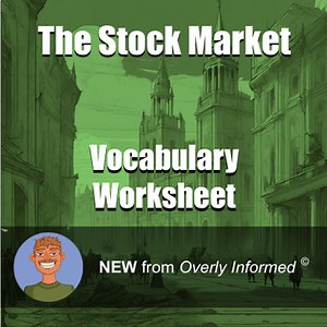 The Stock Market Vocabulary Worksheet
