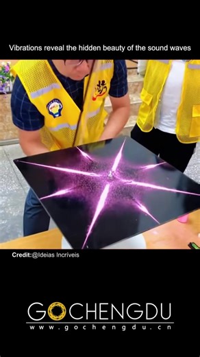 When vibrations travel through a medium, they form breathtaking geometric patterns — unveiling the hidden beauty of sound. This phenomenon, called cymatics, transforms invisible waves into visible art. 🎶✨ #Cymatics #ScienceMeetsArt #Acoustics #Physics #WavePatterns #SoundDesign #GeometricArt | Go Chengdu