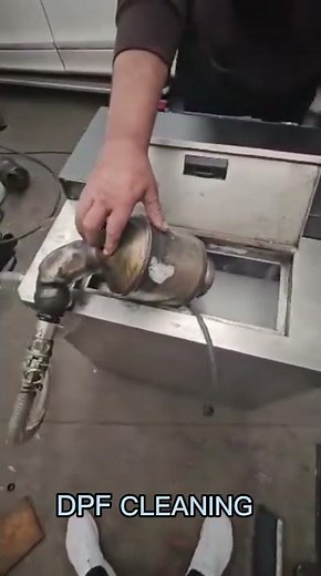 Simple and effective DPF cleaning through Brown's cleaning machine #dpfcleaningmachine #dpfcleaner