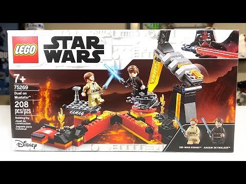 LEGO Star Wars 75269 Duel on Mustafar 2020 Set Review!
