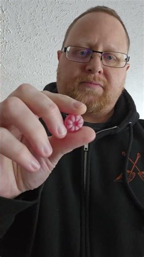 Herman the German Raspberry hard candy taste test! #foodreview #snacks #sweettreat