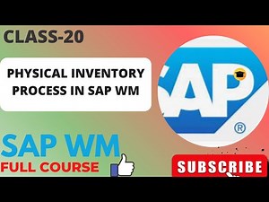 SAP WM REGULAR CLASS-20||PHYSICAL INVENTORY PROCESS IN SAP WM||HOW TO CLEAR MM-WM STOCK DIFFERENCES
