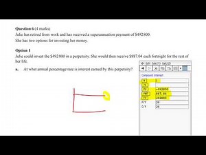 Perpetuity calculations