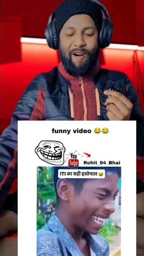 HOW TO MAKE YOUTUBE REACTION VIDEOS ON LAPTOP.😂😂 #viral #rohit_94_bhai
