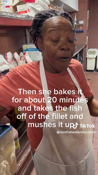 Cooking Lionfish with Mary: A Culinary Adventure