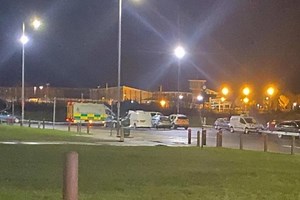 Man rushed to hospital after 'Fife park murder bid' as three men arrested
