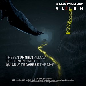 18K views · 590 reactions | Sneak up on Survivors and create a panic that plays in your favor  Learn more about the Xenomorph's power. | Dead by Daylight | Facebook