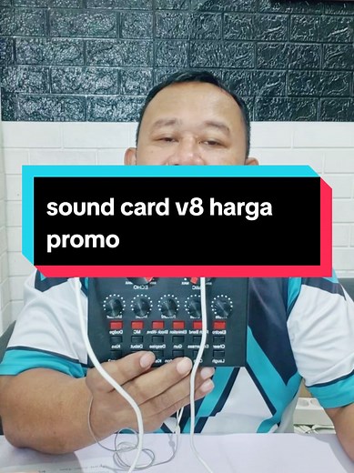 sound card v8 harga promo #soundcardv8 #soundcardmurah #soundcard