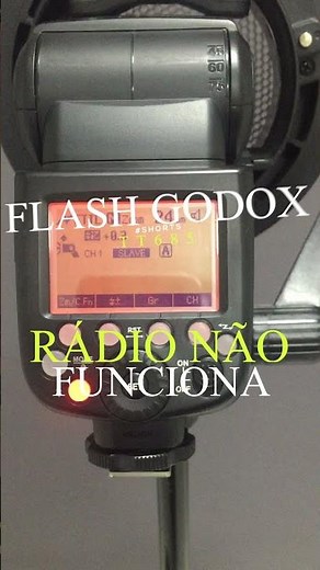 Godox TT685 Flash - Radio Communication Setup | #Shorts
