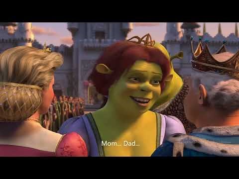 SHREK MEETING FIONA'S FAMILY - (English subtitles and audio)
