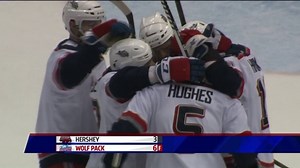 Wolf Pack finish series against Hershey Bears way ahead